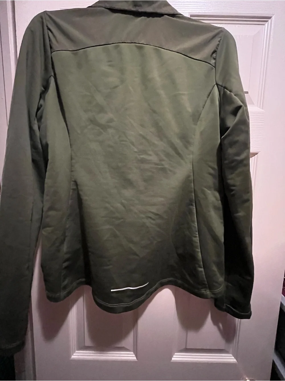 Nike Women's Therma-FIT Synthetic Fill Olive Green running jacket size medium